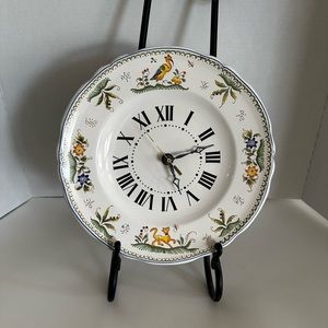 Vintage Hand‎ Painted Wall Clock France